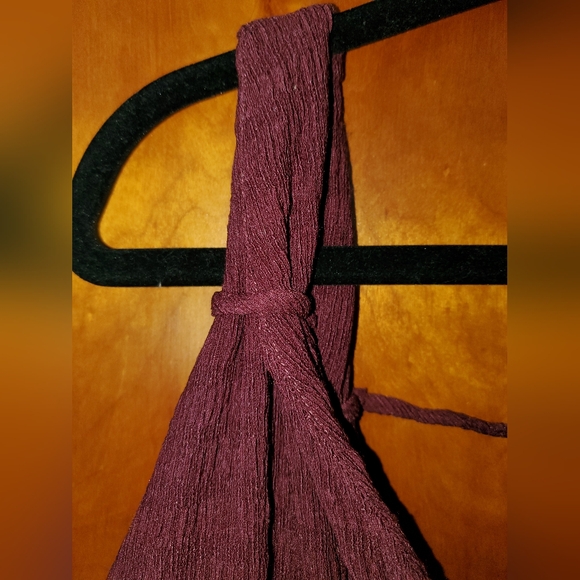 Free People Beach Martina Maxi Dress (Wine/Eggplant) - Picture 5 of 7